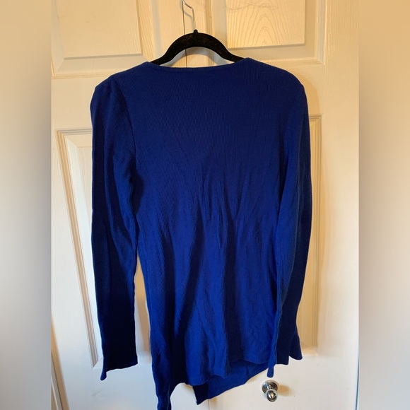 Marc New York Asymmetrical Waffle Sweater - Picture 2 of 3